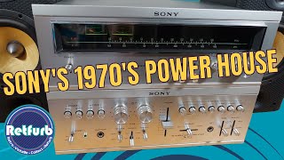 1973 Sony TA-1150 Amplifier & ST-5150 Receiver - A Closer Look & Overview. Retfurb Retro Audio