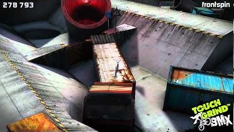 Touchgrind BMX - The Docks - Beat the Illusion Labs record (1 818 755 points).mov