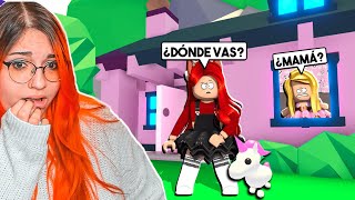 MI BEBÉ PRINCESA *SE ESCAPA DE CASA* y LA ENCONTRAMOS en ADOPT ME de ROBLOX (JUANA LA GUAPA) 