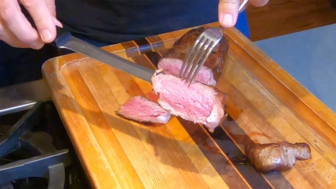 Sous Vide New York Strip Steak YouTube
