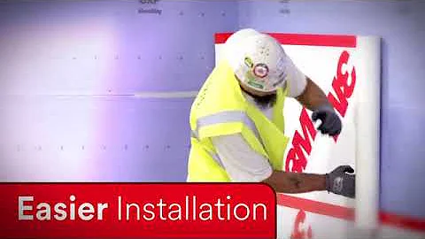 3M 3015VP Air Barrier with Permeable Backing - easy installation