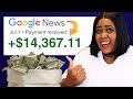 I tried making money online using google news 14367 from one article