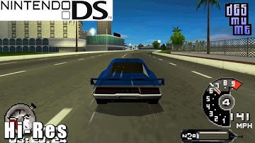 Need for Speed: Undercover - Nintendo DS Gameplay High Resolution (DeSmuME)