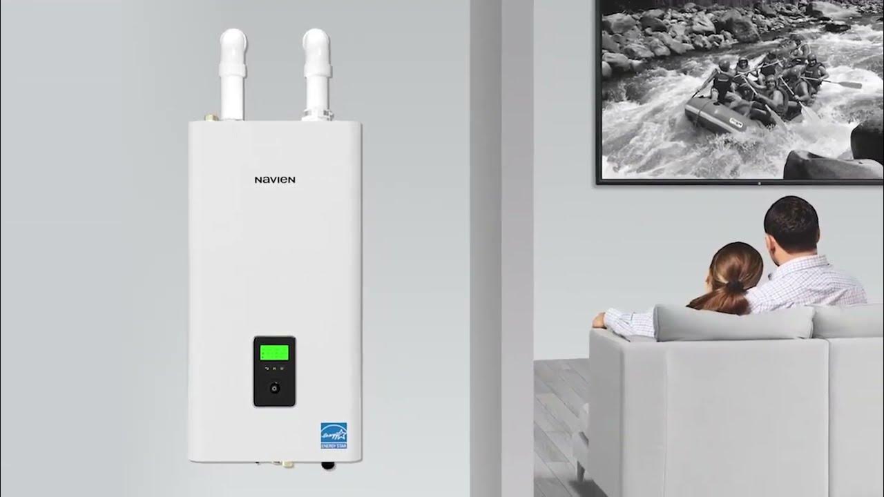 NAVIEN NFC H Condensing Fire Tube Combi Boiler YouTube