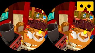 Job Simulator: Office Worker & Gourmet Chef [PS VR]  VR SBS 3D Video