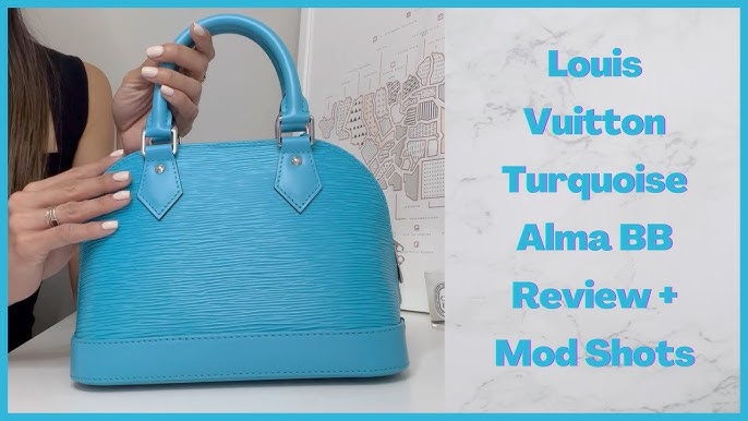 Review: Louis Vuitton Alma PM Vernis Indian Rose. 