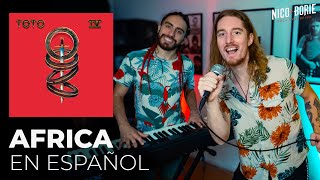 Video thumbnail of "🌍 ¿Cómo sonaría TOTO - AFRICA en Español?"