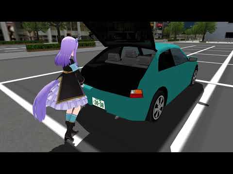 車のリアを開ける【ウマ娘】