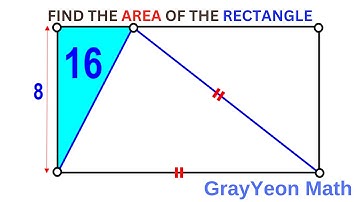 Find the area of the rectangle Important Geometry skills explained #geometryskills #mathpuzzles