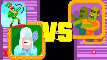 Bowmasters - Templar vs Zombies Z Days - Gameplay Walkthrough part 117 (iOs)