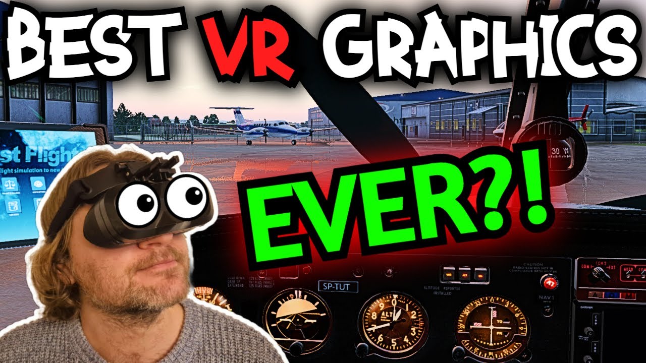 X-Plane 12.3.0 Beta BIG UPDATE - BEST LOOKING VR VISUALS?! Meganex 8K OLED