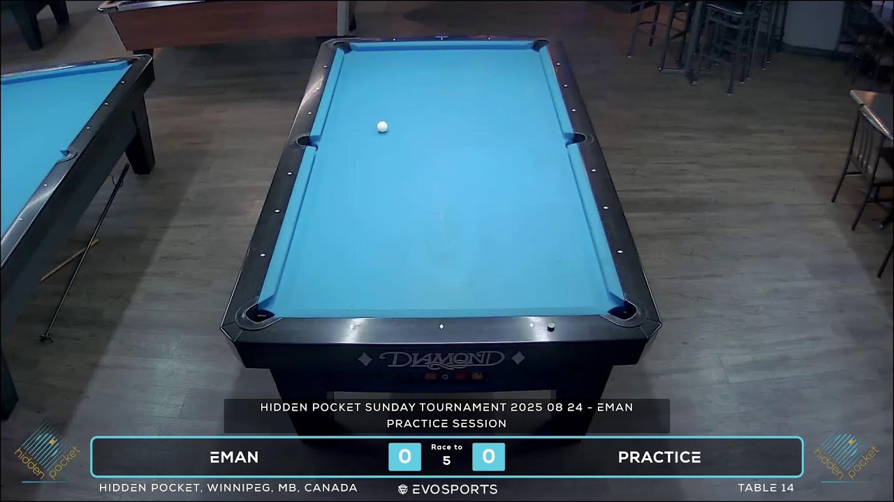EMAN vs PRACTICE - HIDDEN POCKET - TABLE 14 | EvoSports - YouTube