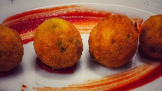 Tiny Freshwater Fish Stuffed In Potato How To Make Levti Balls Fish Recipe Non - Veg