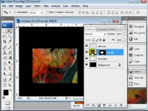 Adobe Photoshop Web Graphics Tutorial : Adding Artwork to a Photoshop Box