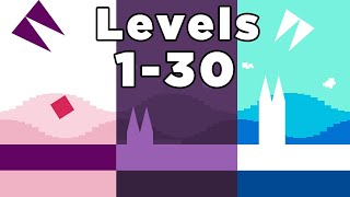 Boxel Rebound Tutorial Levels 1-30