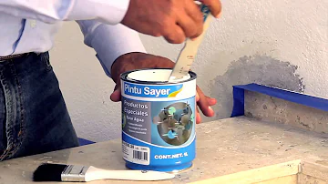 ¿Qué pintura se usa en zonas humedas?