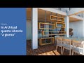 Modellare una libreria a giorno in archicad