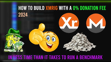 how to build XMRig with 0% donation #xmr #tutorial