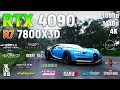 Geforce rtx 4090  ryzen 7 7800x3d  test in 14 games  1080p  1440p  4k