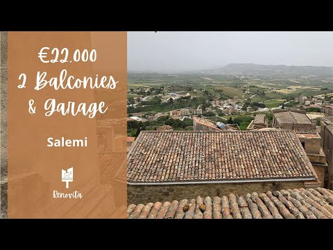 For Sale! €22,000 1-bed/1.5 bath in Salemi, Sicily