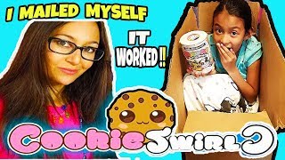 I MAILED MYSELF IN A BOX TO COOKIE SWIRL TO GIVE HER A POOPSIE SLIME SURPRISE OMG it worked SE