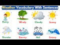 Weather Vocabulary Quiz