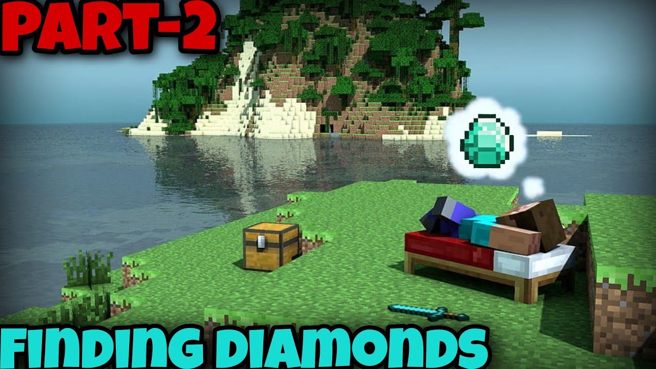 Fighting with mobs and finding diamonds : Part-2 - YouTube