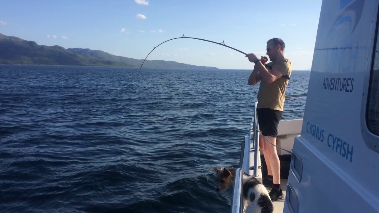 Fishing in Loch Hourn - YouTube