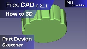 FreeCAD version 0 21 1 part #50 2024  How to 3D