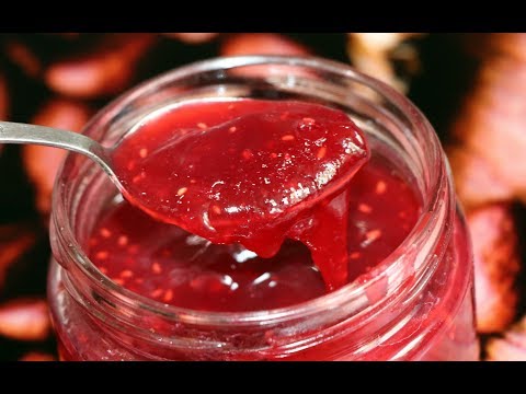 Густой малиновый джем! Рецепт простой и быстрый! Ну, оОчень вкусно! Густой малиновый джем! Рецепт простой и быстрый! Ну, оОчень вкусно!