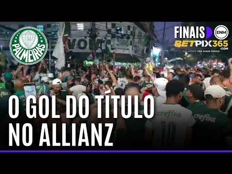 PALMEIRAS TRICAMPEÃO: VEJA A FESTA DA TORCIDA EM SÃO PAULO NO GOL DE DEYVERSON | ENM FINAIS 2021