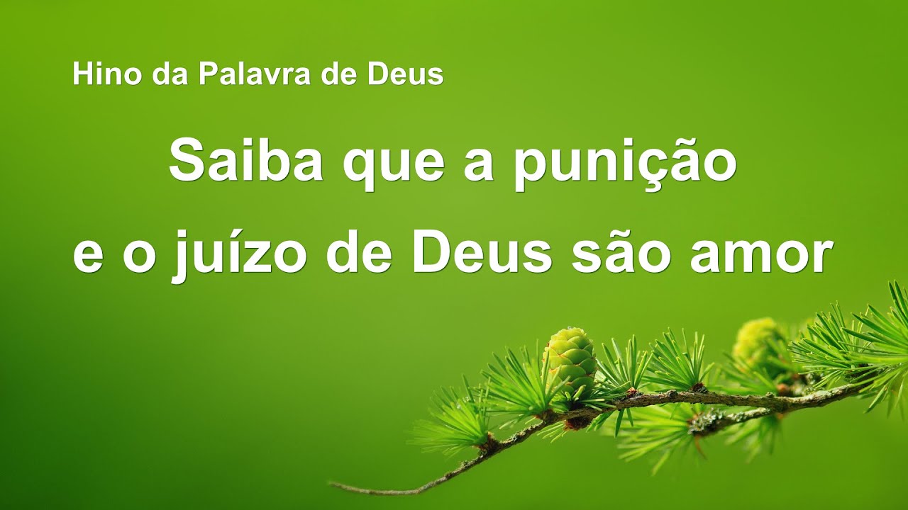 Melhor música gospel 2020 "Saiba que a punição e o juízo de Deus são amor" Hino Gospel