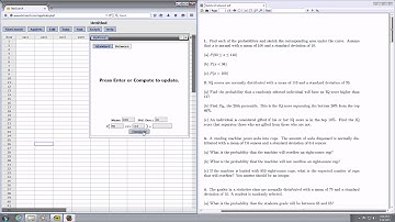 How to Compute Probabilities with the Normal Calculator in StatCrunch