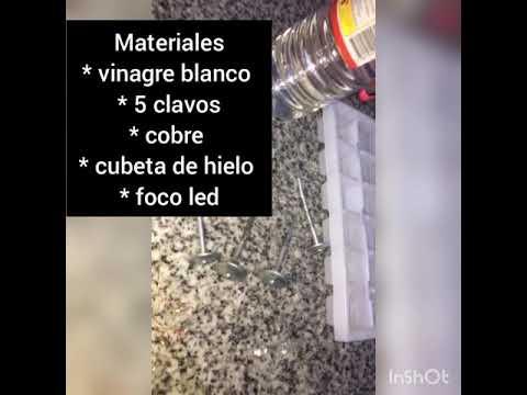 Experimento de electroquímica