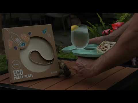 KNORK Eco Party Plates - Sustainable Entertaining