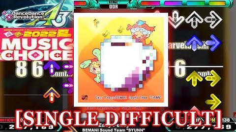 【DDR A3】 Easy Peasy [SINGLE DIFFICULT] 譜面確認＋Clap