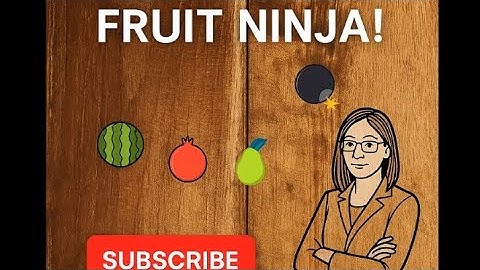 I Built a Fruit Ninja Game in Python! | Pygame Gameplay Demo | demo code vedio | 