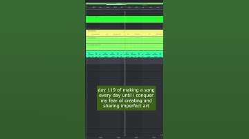 day 119 of making a song every day until i conquer my fear of creating and sharing imperfect art