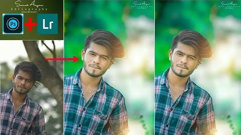 BackgGround Change & Natural ColOur Effect PhotO Edit // Ps Touch & LightRoom // Create AUYAN EDITZ