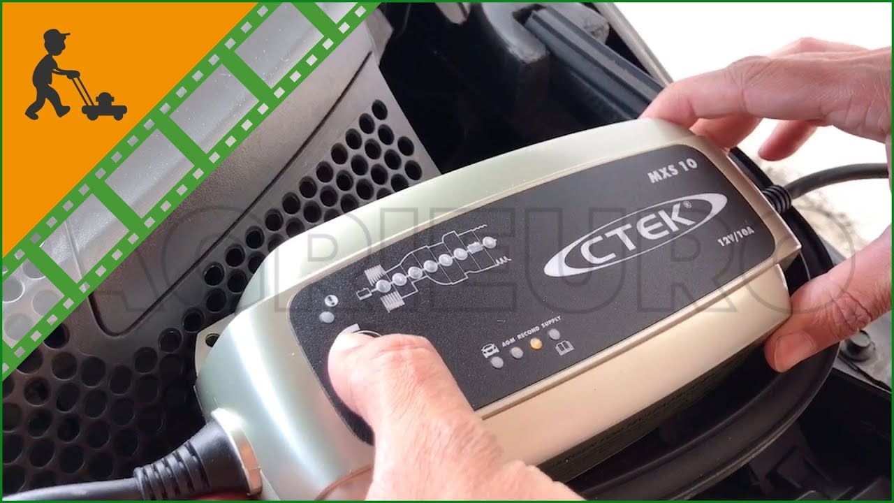 Chargeur de batterie CTEK MXS10 - Feu Vert