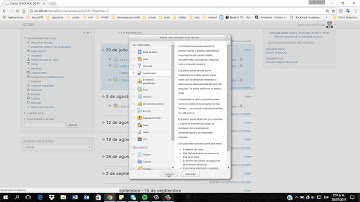 COMO AGREGAR RECURSOS Y ACTIVIDADES EN MOODLE 3.0