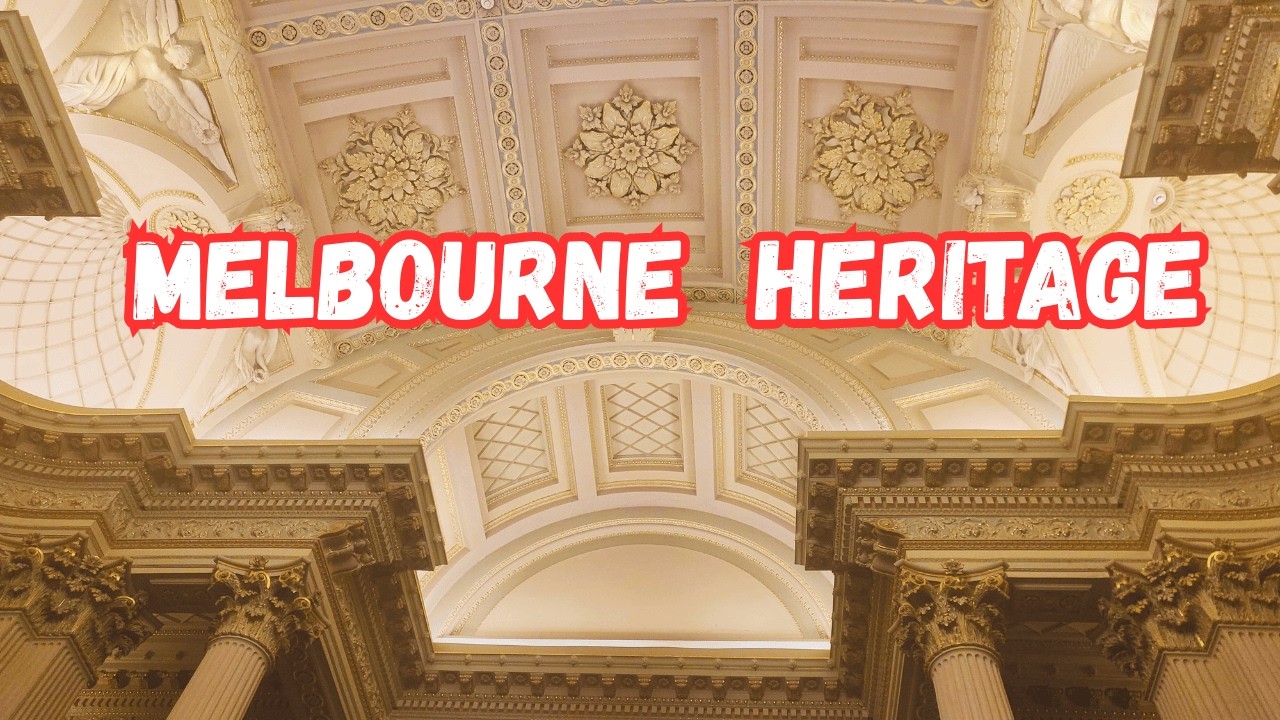Melbourne's Heritage Architecture Icons: Parliament House, State Library & more.