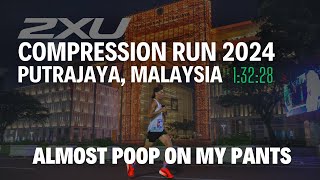 2XU Half Marathon Putrajaya Malaysia - Never try something new on raceday