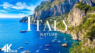 FLYING OVER ITALY 4K UHD  Relaxing Music Along With Beautiful Nature Videos  4K UHD TV