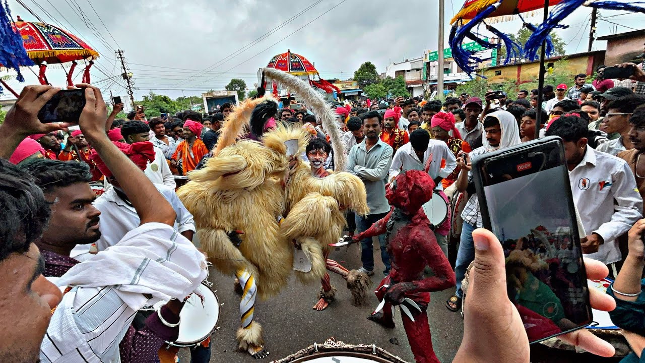 RJN SHER 2025 🦁RAJ DHUMAL 🥁 कई माहौल शंकरपुर में #sherdance2025