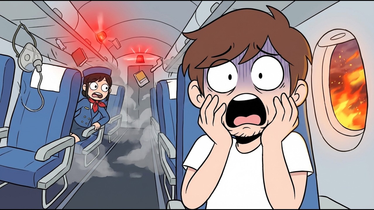 ACHEI QUE O AVIÃO IA CAIR… 😰✈️ | Minha História