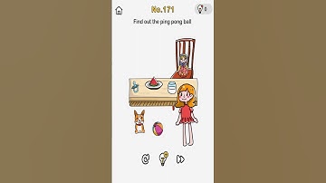 Brain Out Level 171 Find out the ping pong ball