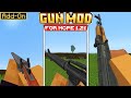 Best Survival Guns Mods Minecraft MCPE/Bedrock 1.21+/1.21.50+ For Free