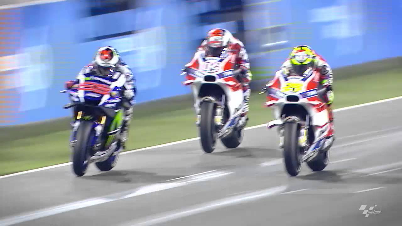 16 Qatar Ducati In Action Youtube