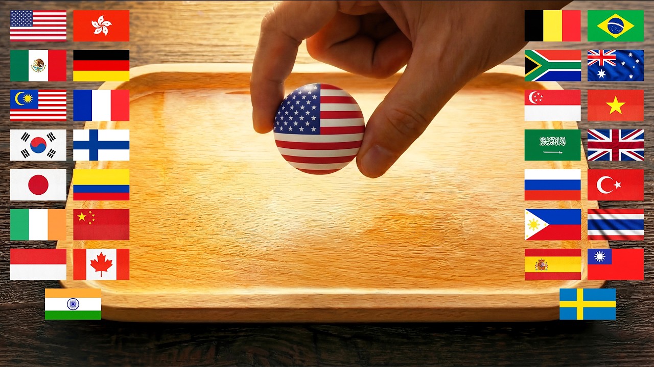 [Фастфуд] Что внутри флагштока? Увлекательное ASMR-раскрытие 🤤